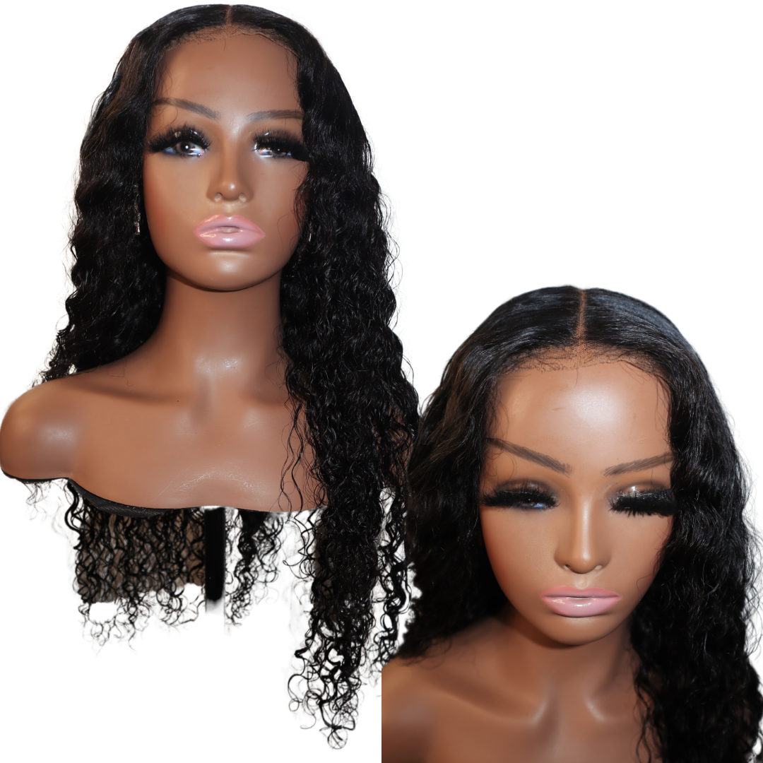 ISEE Hair Curly Glueless Wig