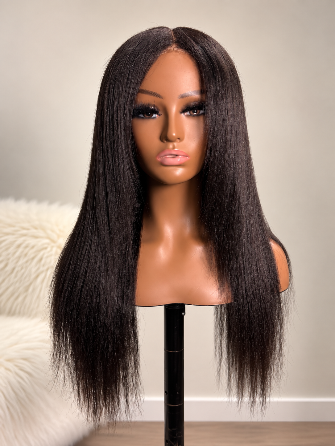 Curly Me Hair | Kinky Straight 22 inch 6x6