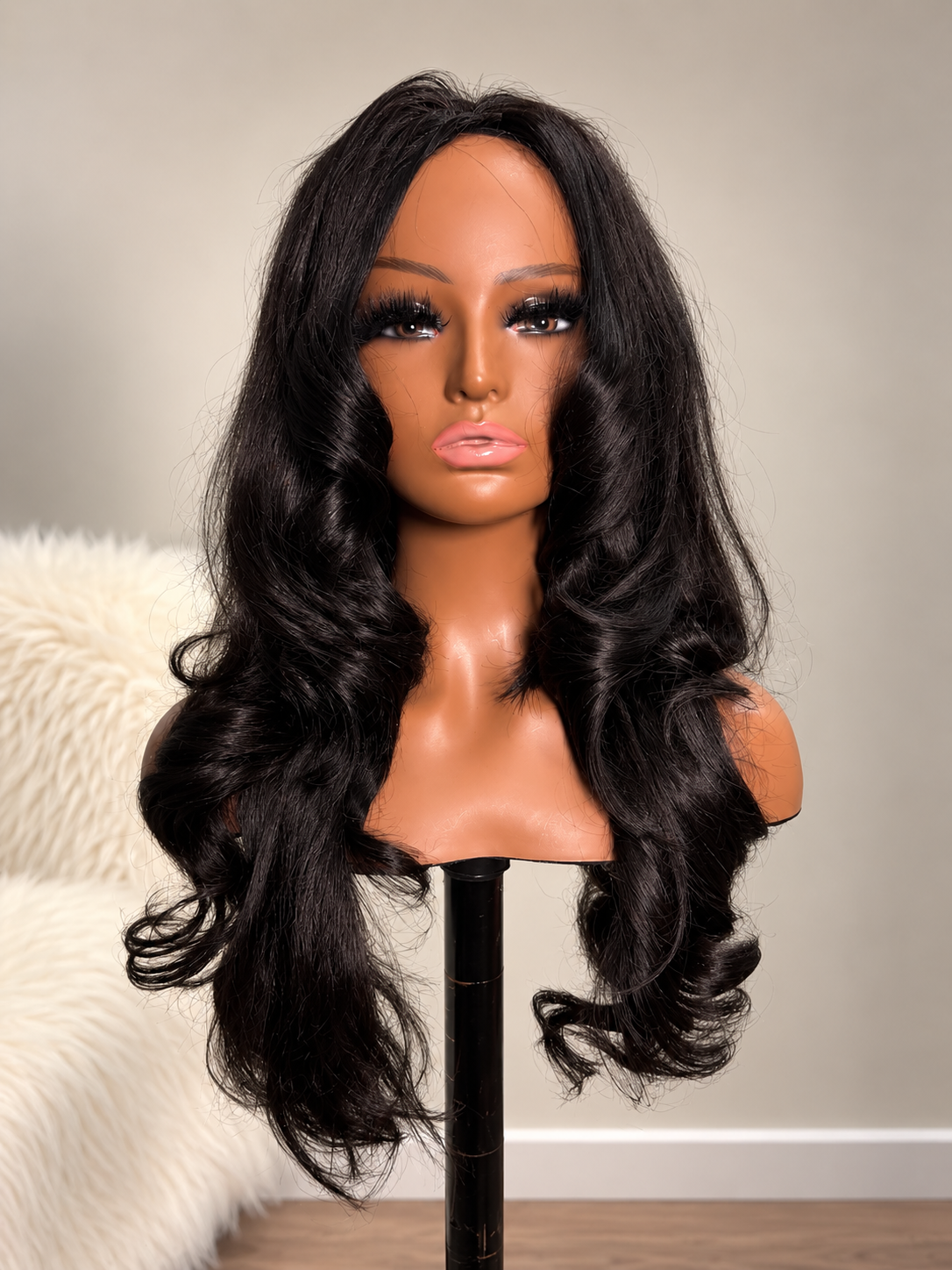 Recool Hair | Yaki Straight 24 inch layered half wig