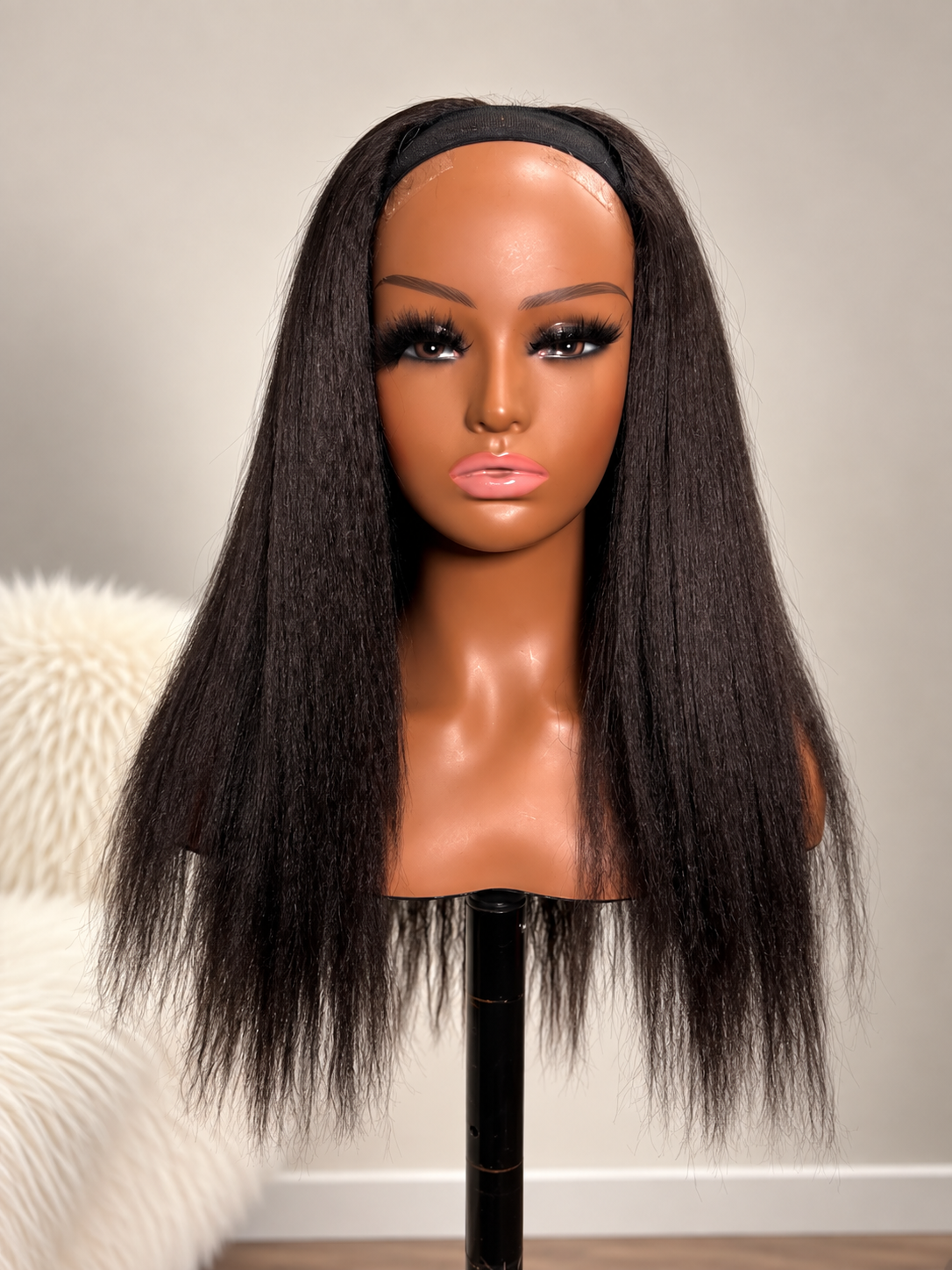 Wow Angel | 20 inch kinky straight Upart wig