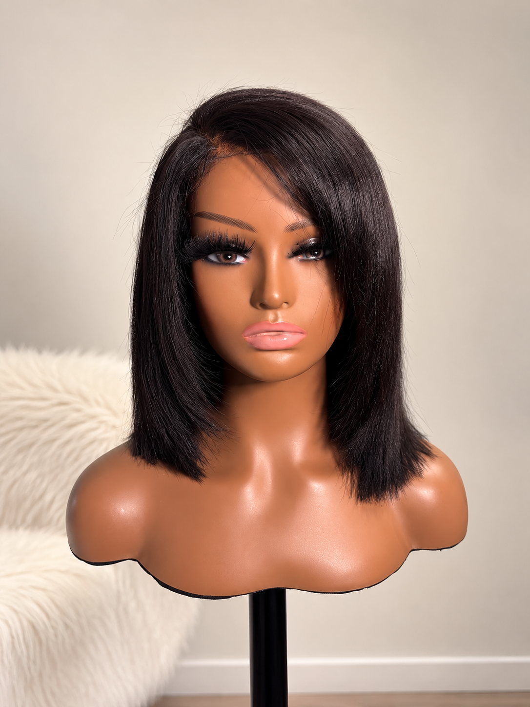 Nadia Hair | Layered Bob Wig w Bangs