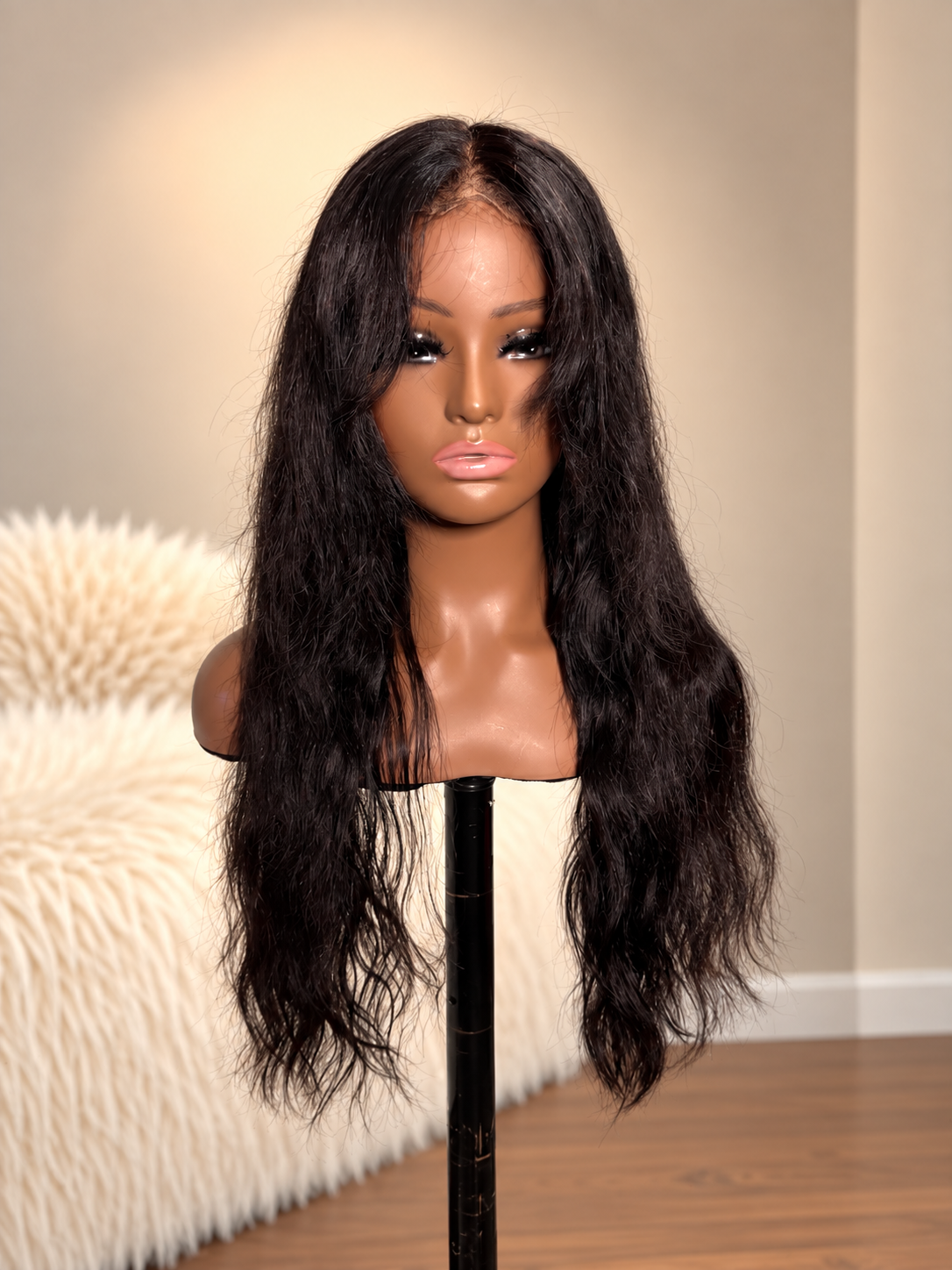 West Kiss Hair | 13x4 Curtain Bang Wig | 24 inch